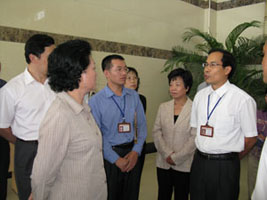 省領導、市領導來我司進行視察、指導