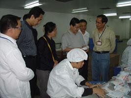 省領(lǐng)導(dǎo)、市領(lǐng)導(dǎo)來我司進(jìn)行視察、指導(dǎo)