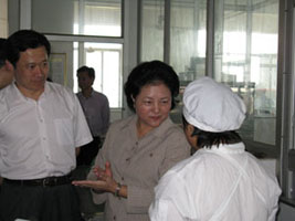 省領導、市領導來我司進行視察、指導